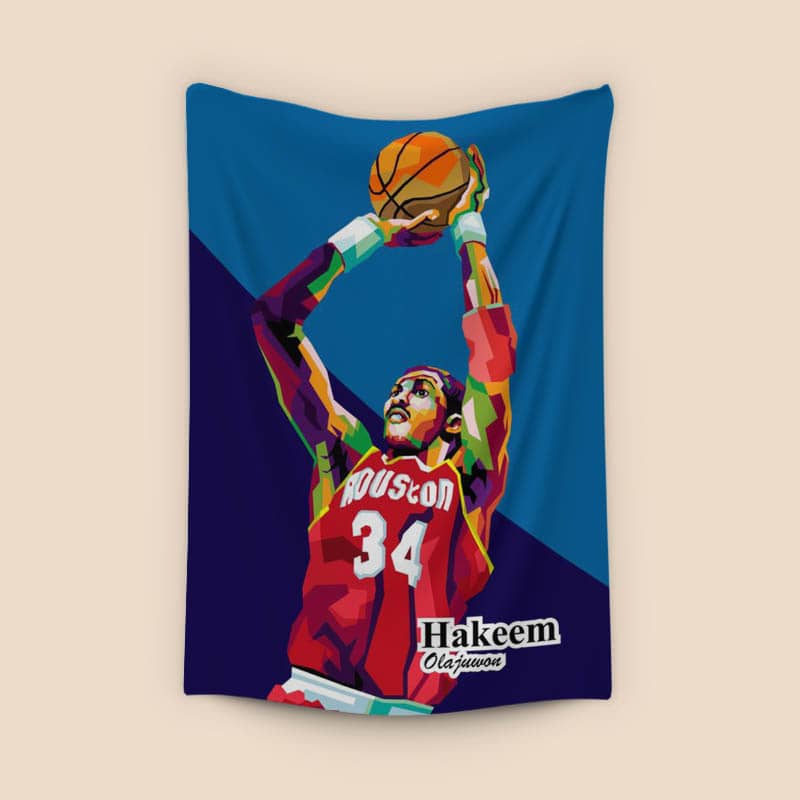Hakeem Olajuwon in best basketball players preview
