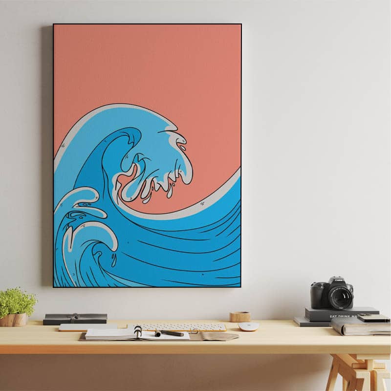 A splash of waves  preview