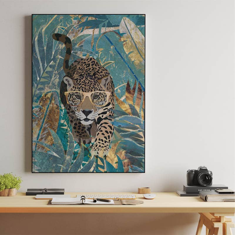 Curious Jaguar in the jungle preview