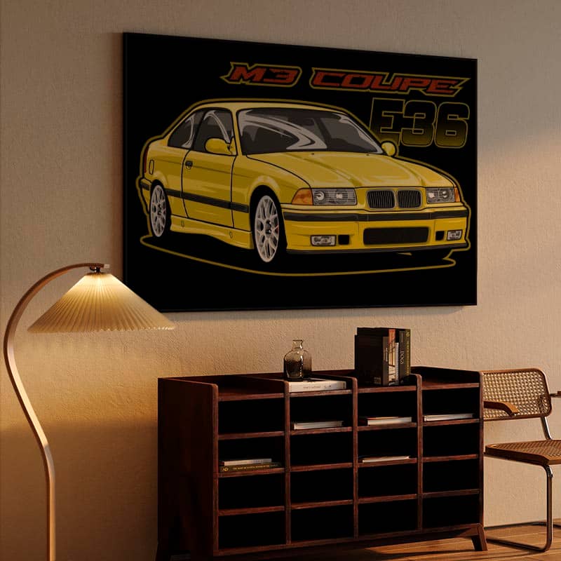 BMW E36 Coupe preview