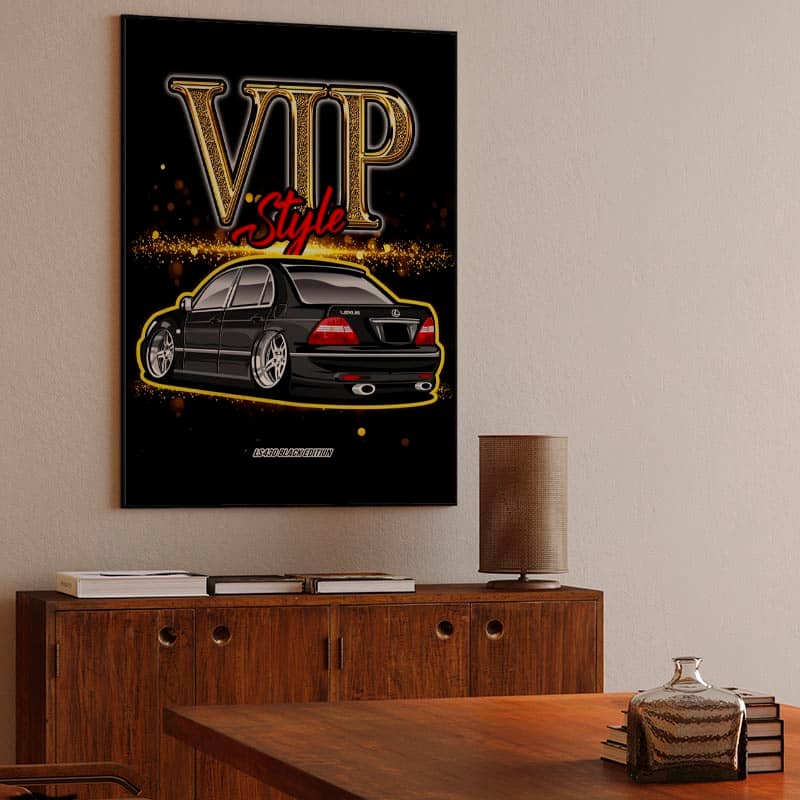 Lexus LS430 VIP Style CARtoon CARicature preview