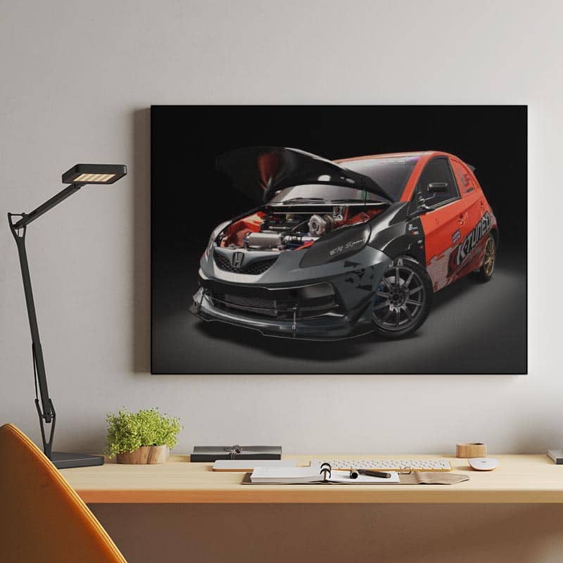 Honda Brio Drag Spec preview