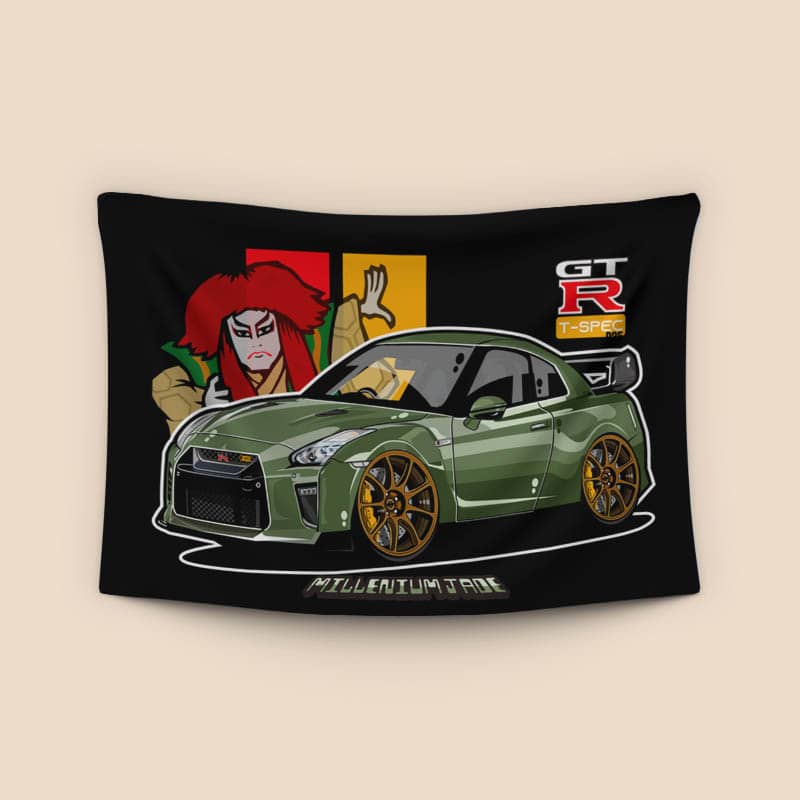 Nissan GTR millenium jade kabuki preview