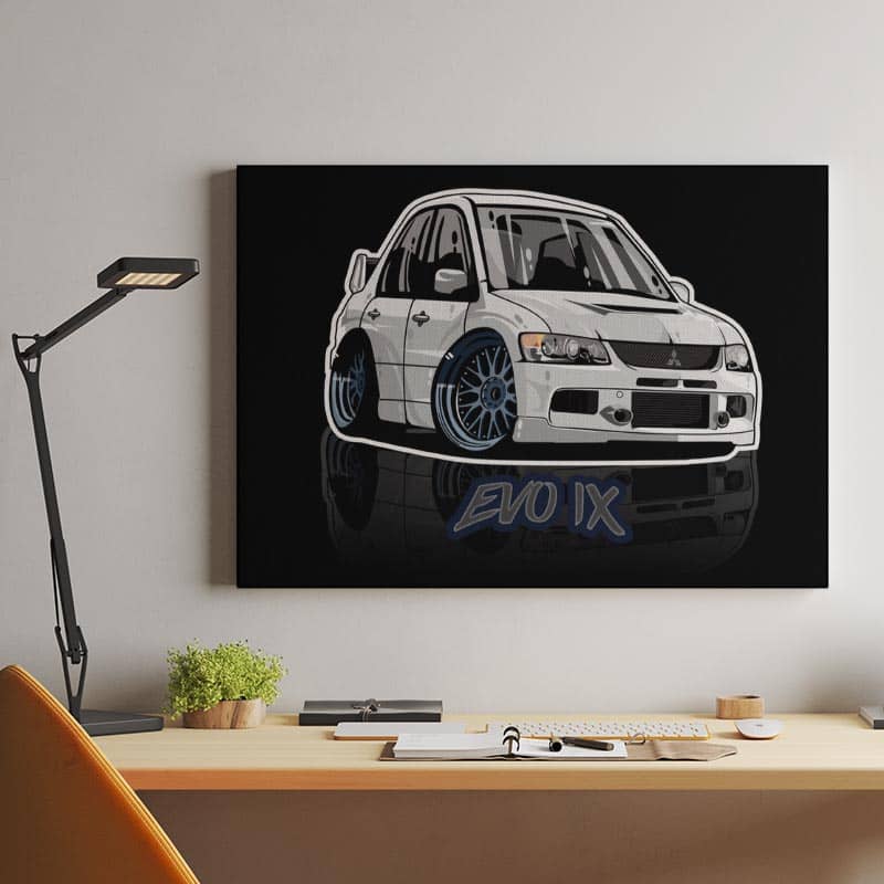 mitsubishi EVO IX preview