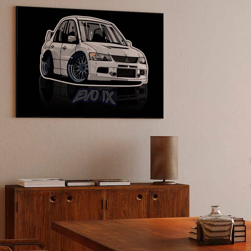 mitsubishi EVO IX preview