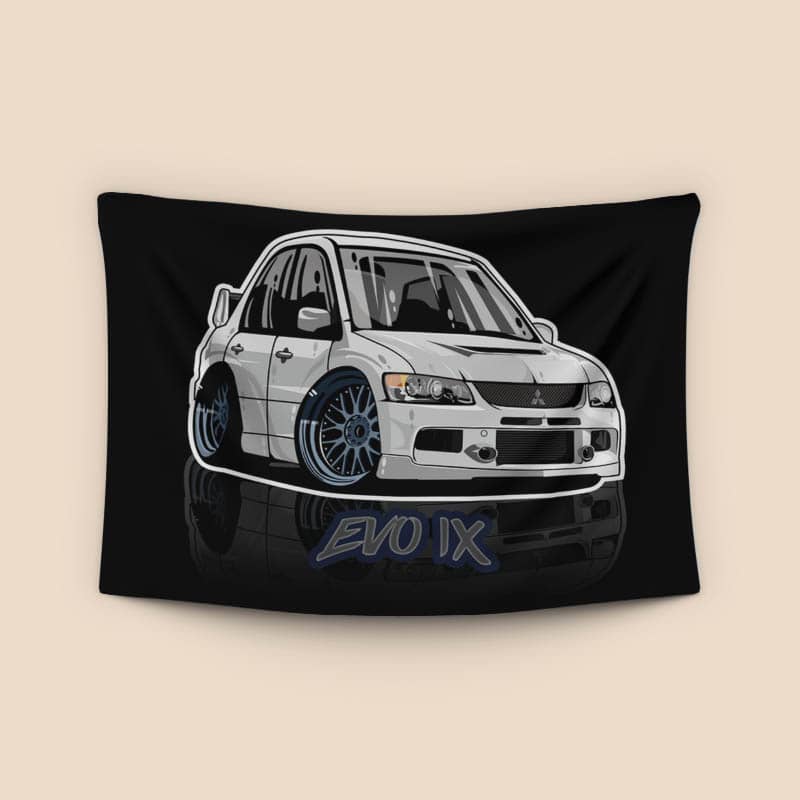 mitsubishi EVO IX preview