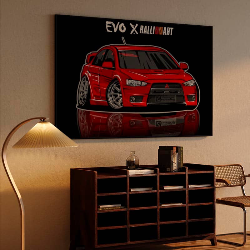 mitsubishi EVO X ralliart preview