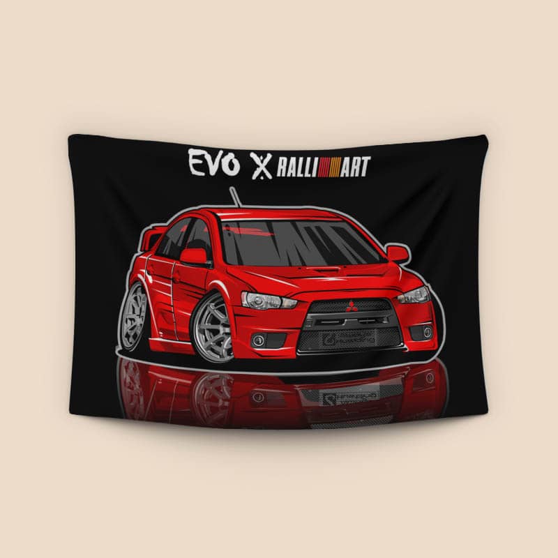 mitsubishi EVO X ralliart preview