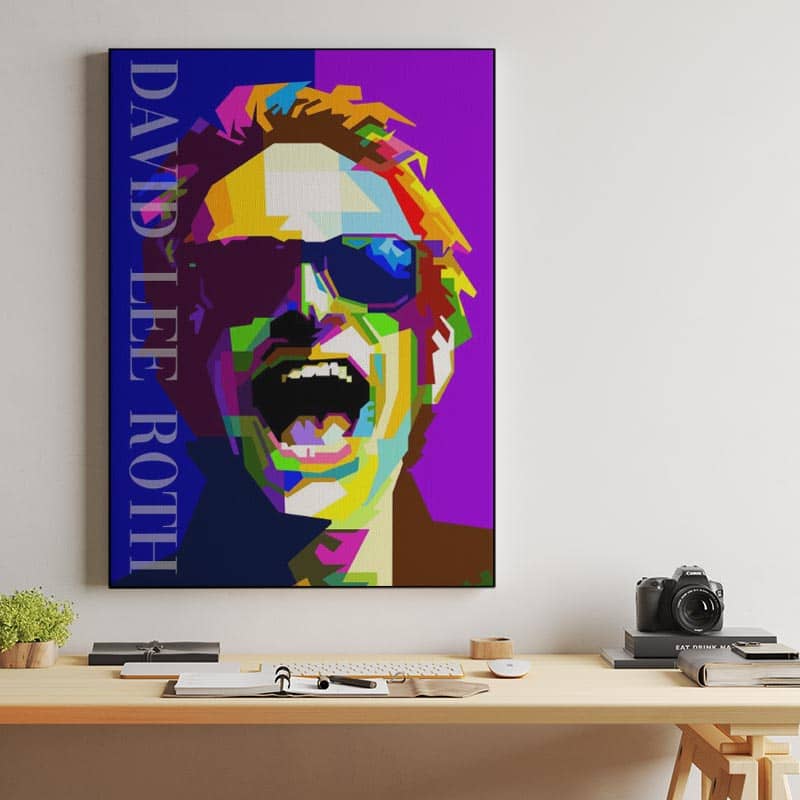 David Lee Roth Van Halen Singer Pop WPAP preview