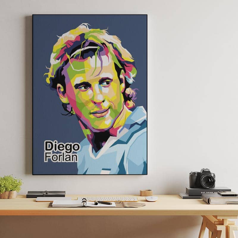 Diego Forlan legend football in wpap trending preview