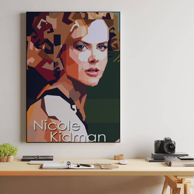 Nicole Kidman Hollywood Actress Retro Style preview