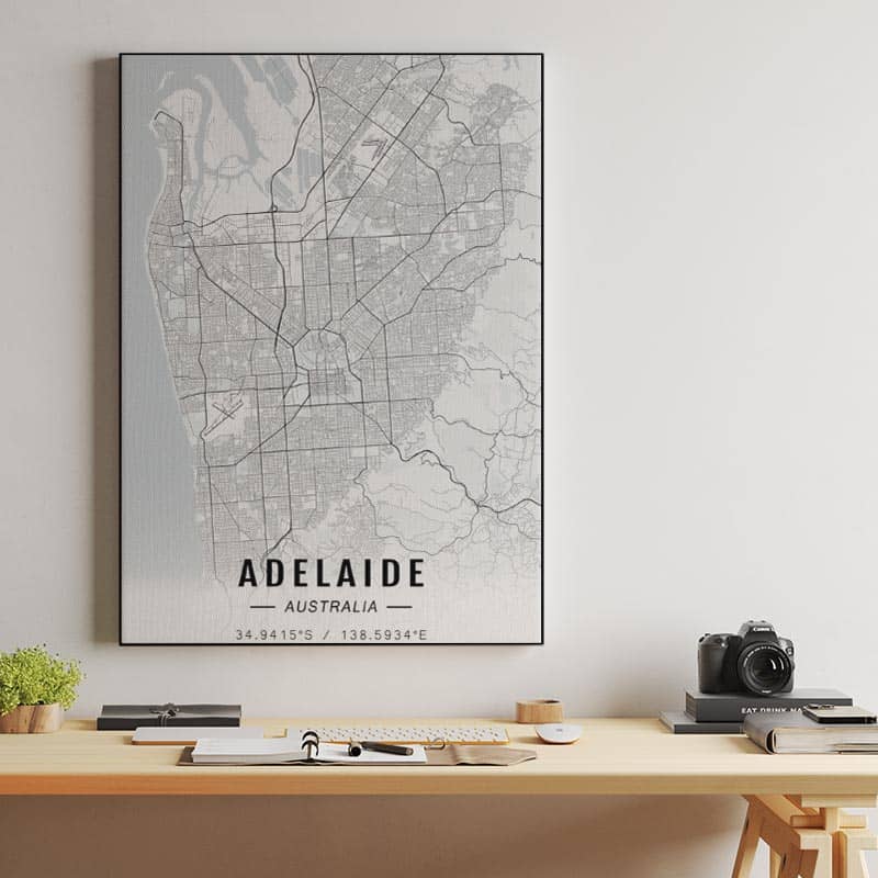 Adelaide map preview