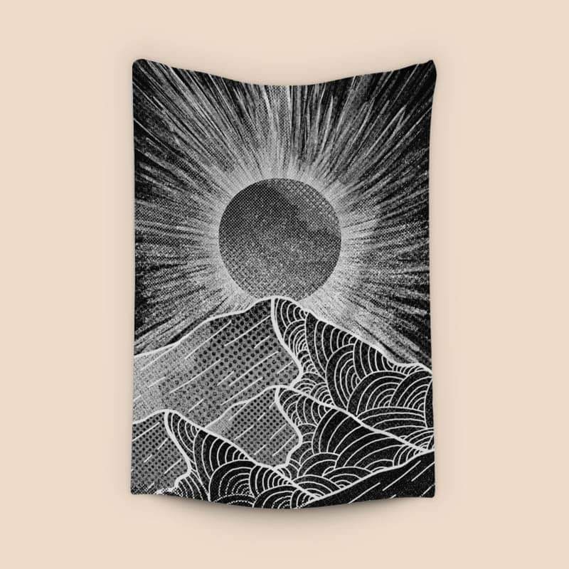 As a sun burst preview