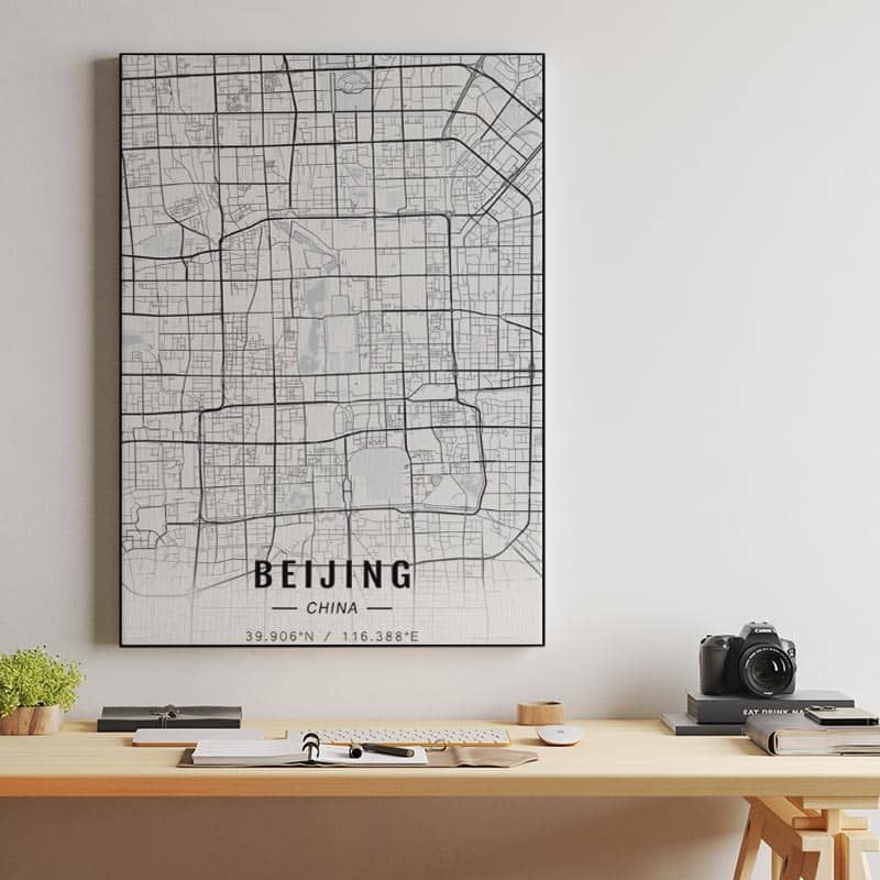 Beijing map preview