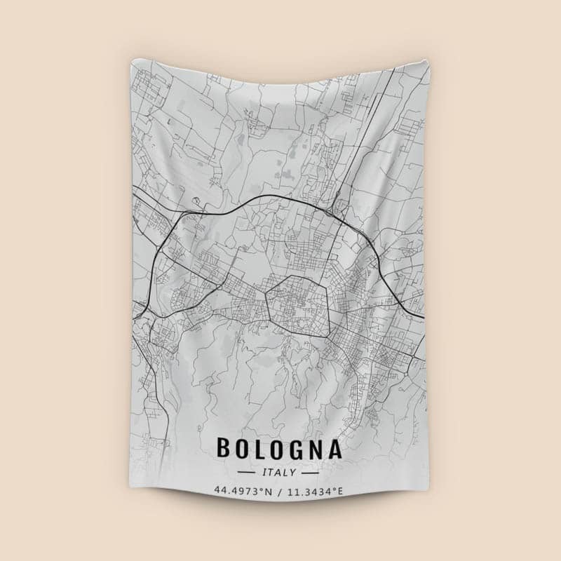 Bologna map preview