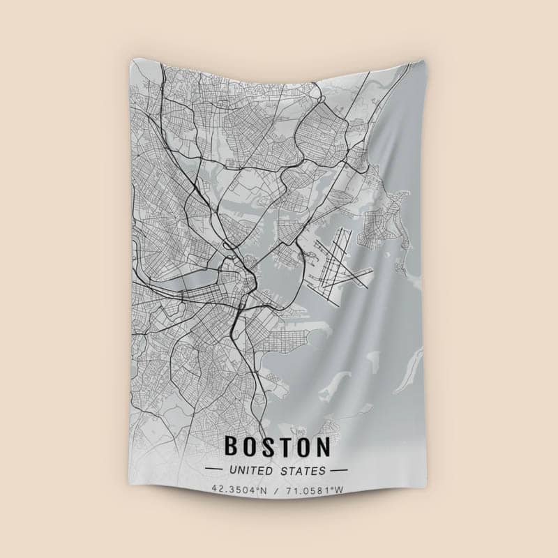 Boston map preview