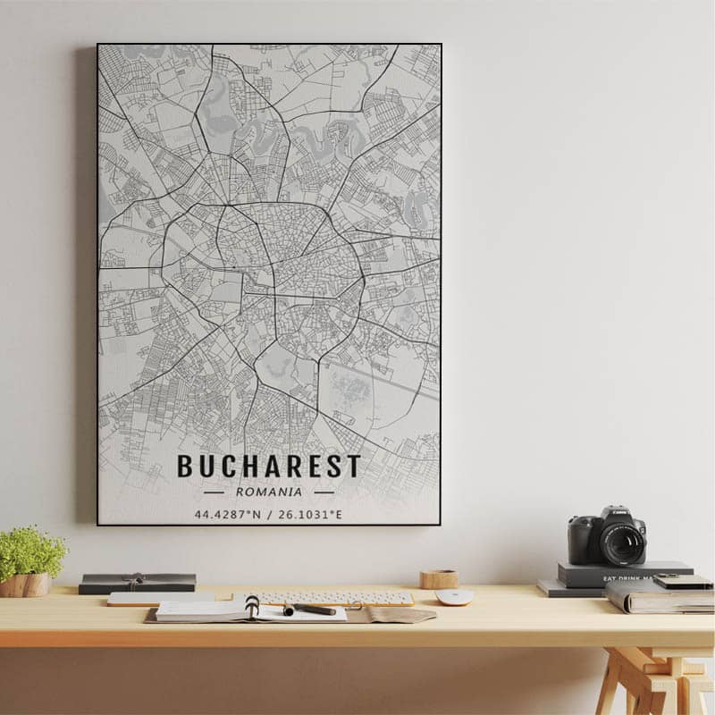 Bucharest map preview
