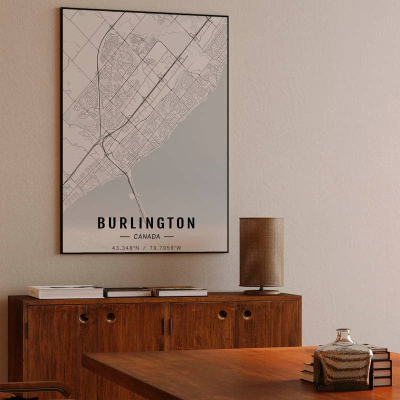 Burlington map preview