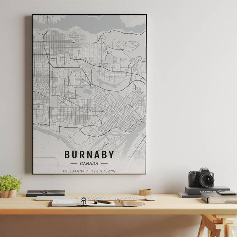 Burnaby map preview