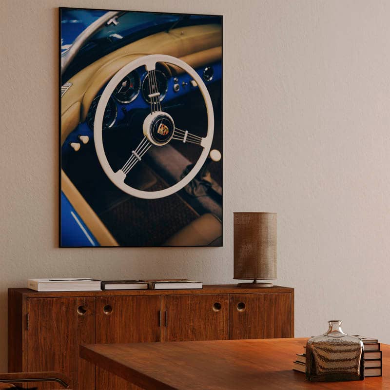 Classic Porsche interior preview