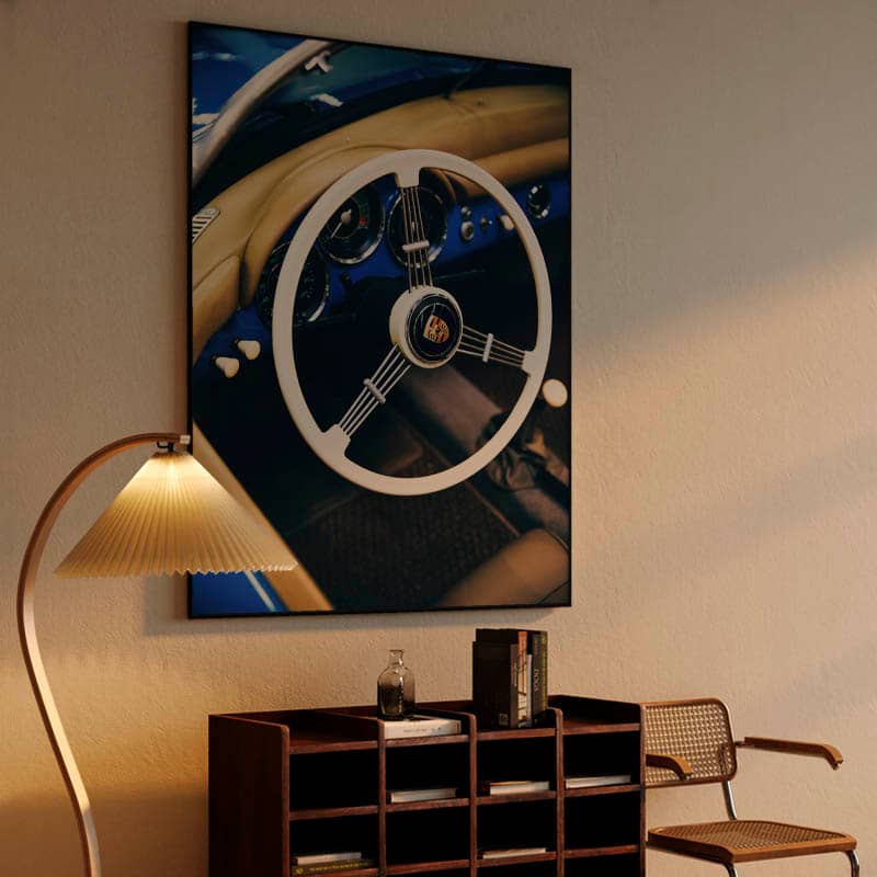 Classic Porsche interior preview