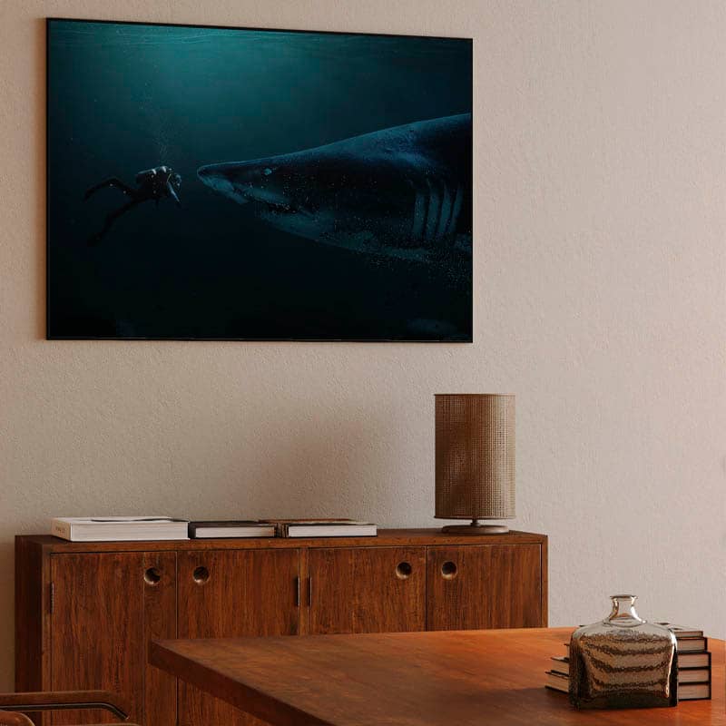 Diver and Shark preview