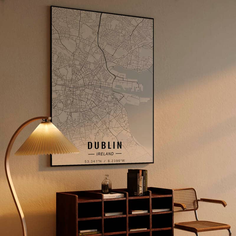 Dublin map preview