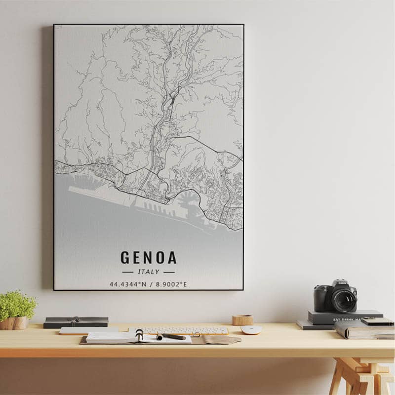 Genoa map preview