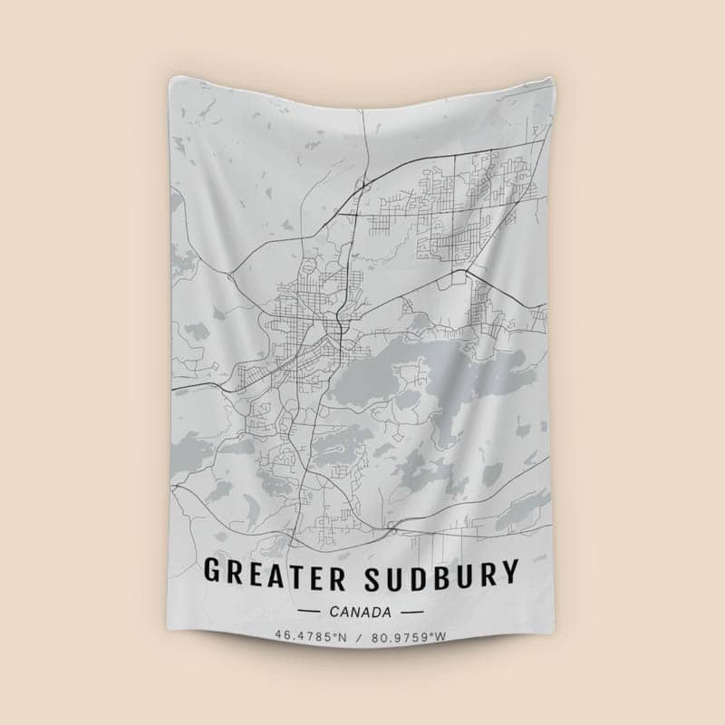 Greater Sudbury map preview