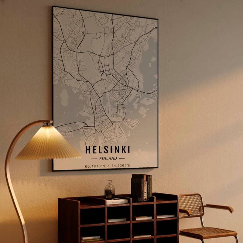 Helsinki map preview