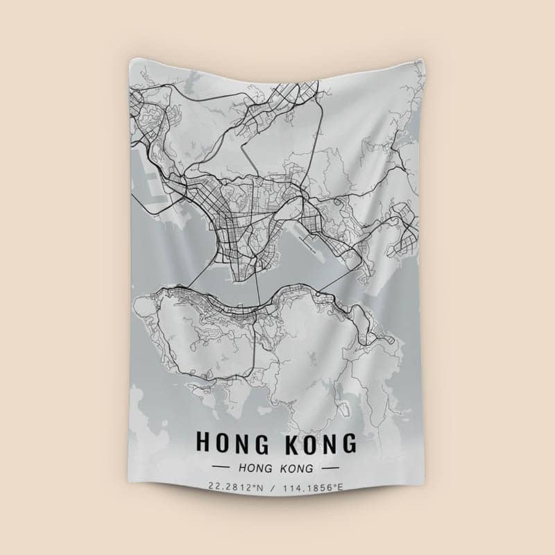 Hong Kong map preview