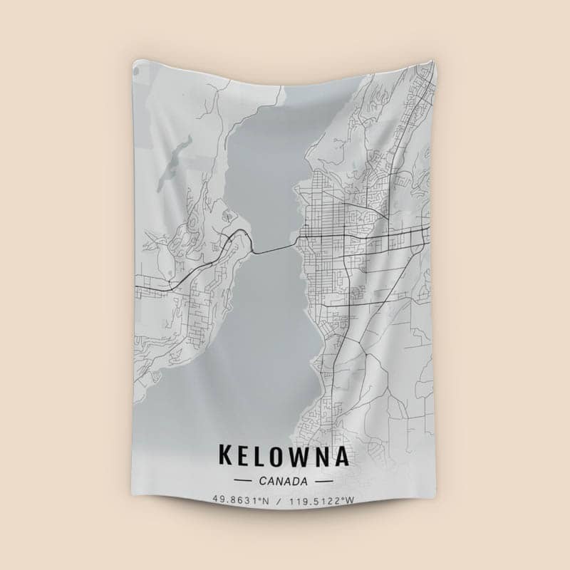 Kelowna map preview