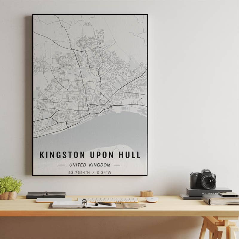 Kingston Upon Hull map preview