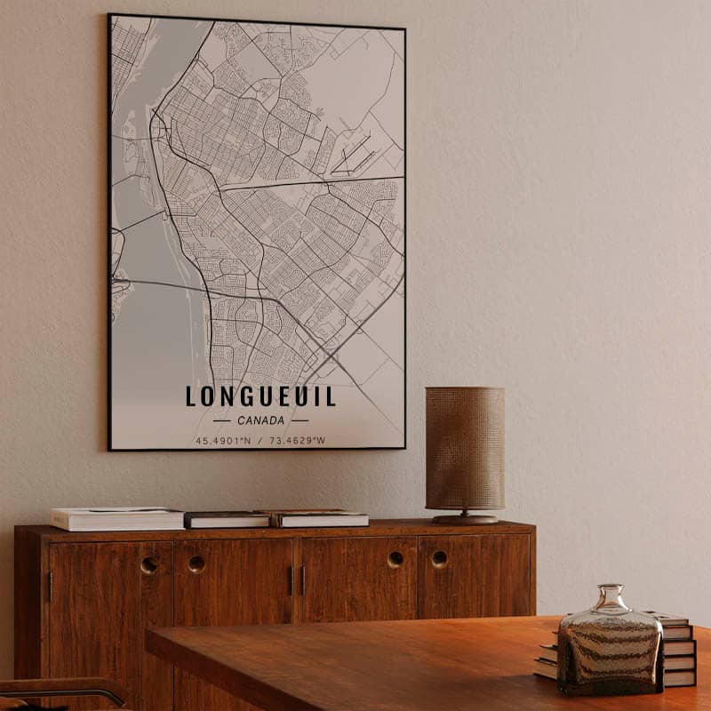 Longueuil map preview