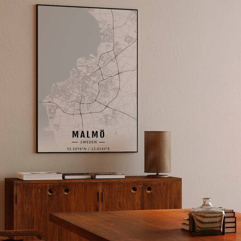 Malmö map preview