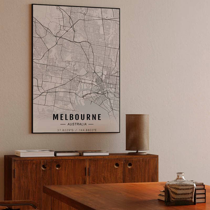 Melbourne map preview