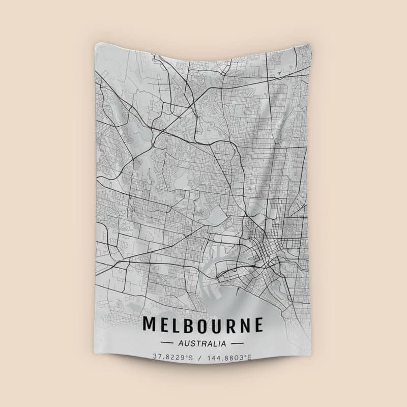 Melbourne map preview