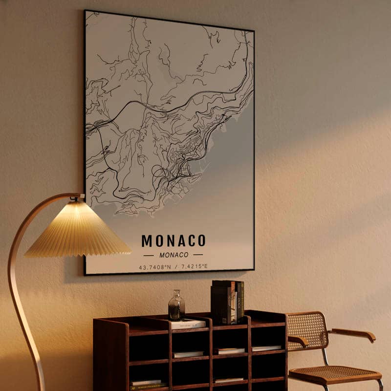 Monaco map preview