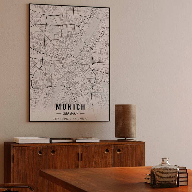 Munich map preview