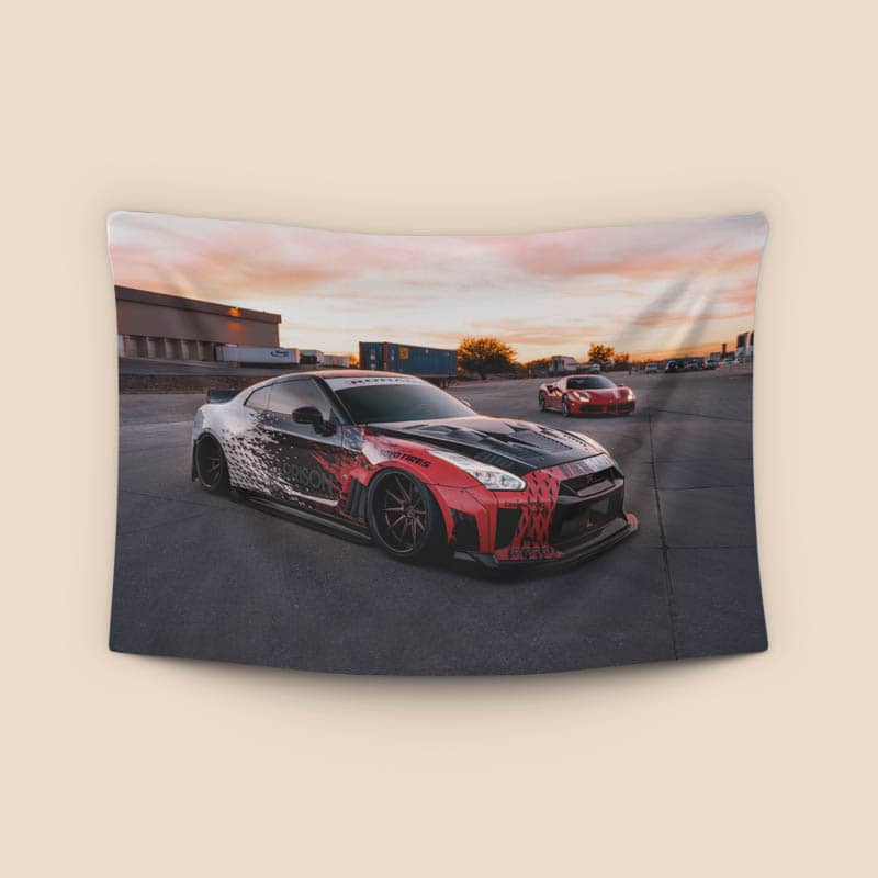 Nissan GT-R R35 & Ferrari 488 preview