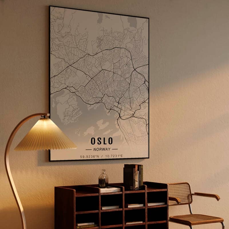 Oslo map preview