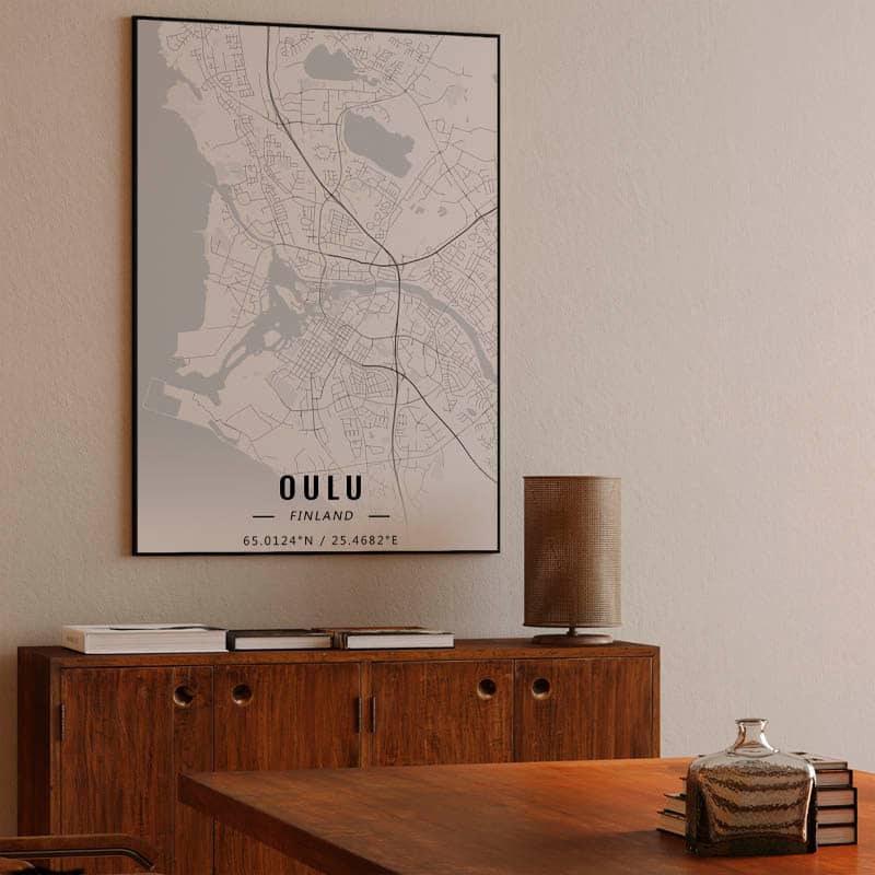 Oulu map preview