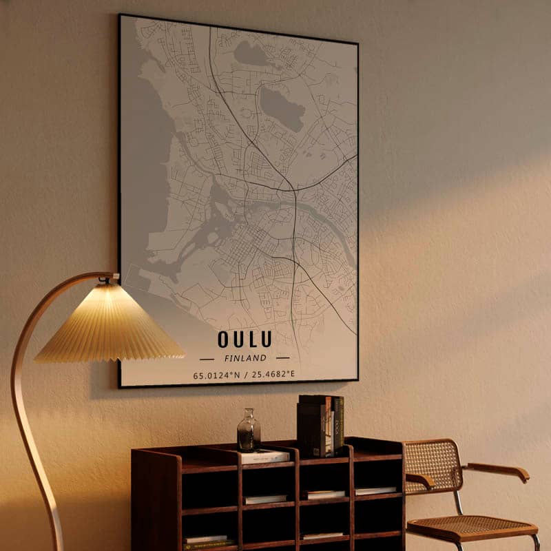 Oulu map preview