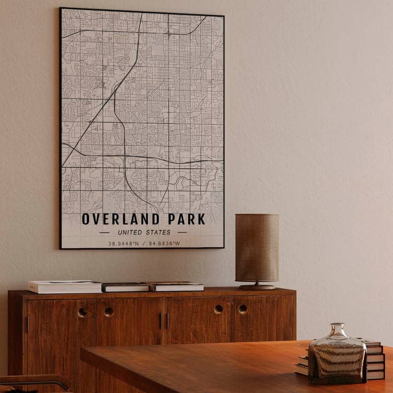 Overland Park map preview