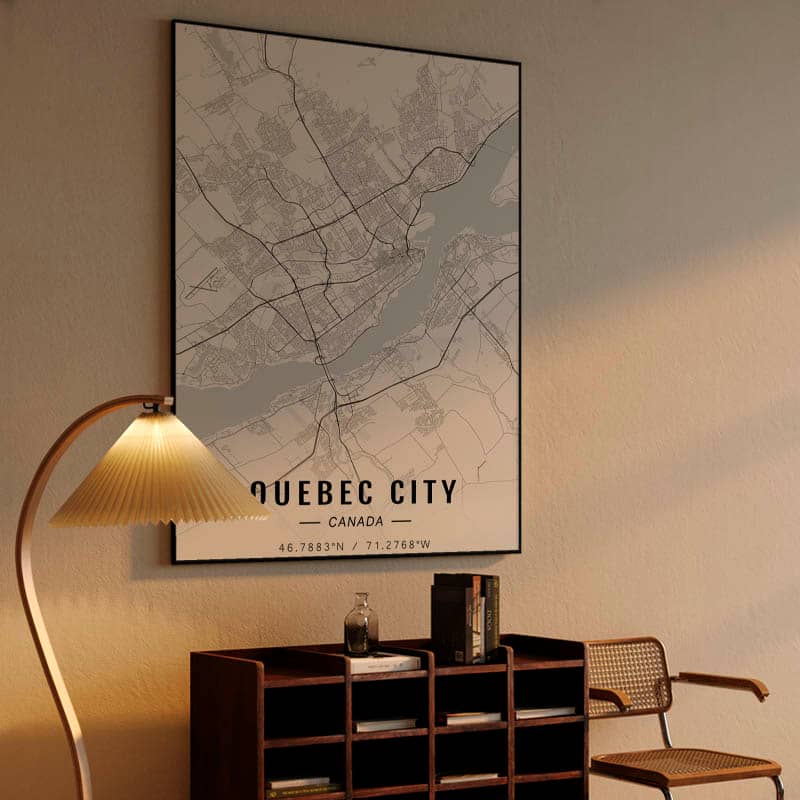 Quebec City map preview