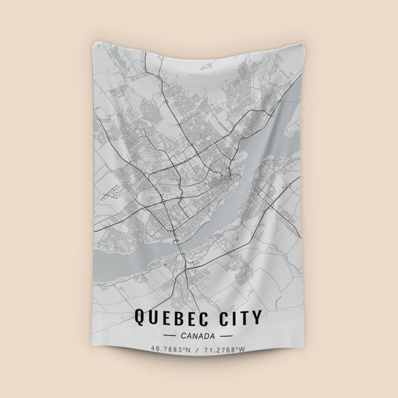 Quebec City map preview