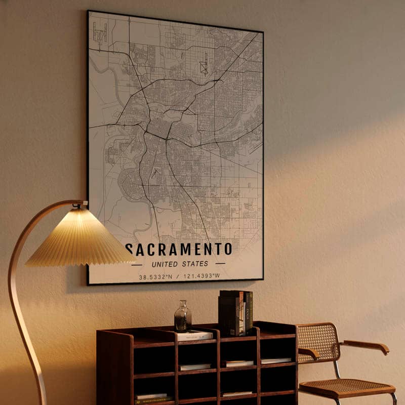 Sacramento map preview