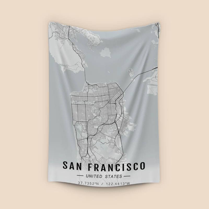 San Francisco map preview