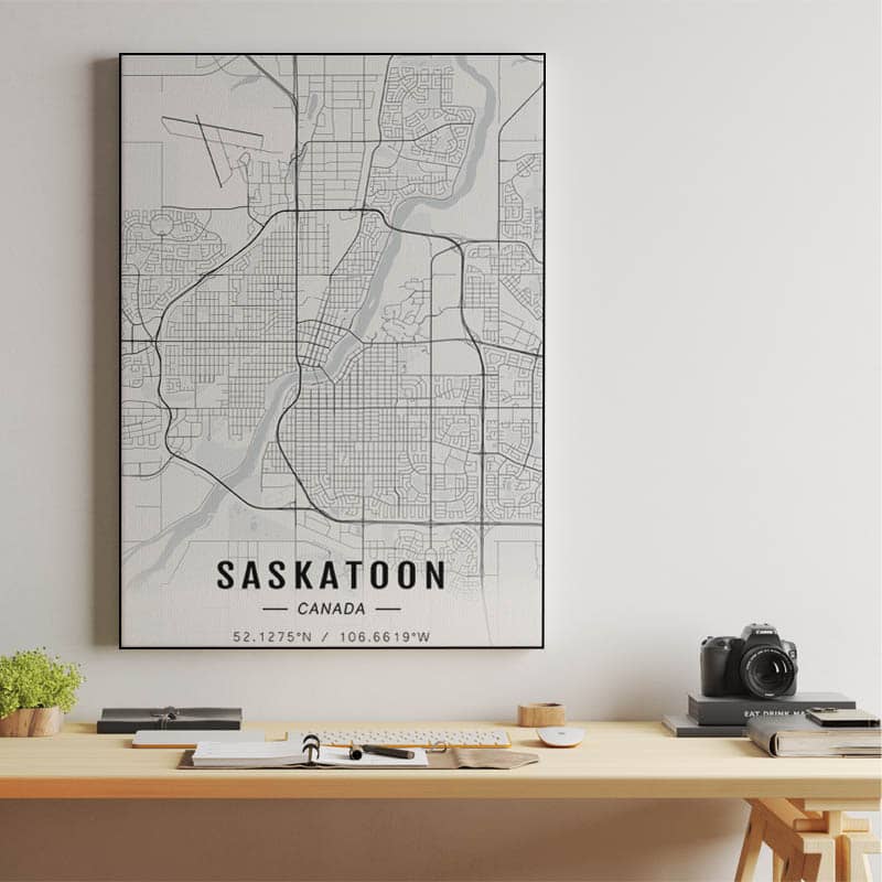 Saskatoon map preview