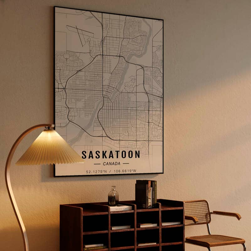 Saskatoon map preview
